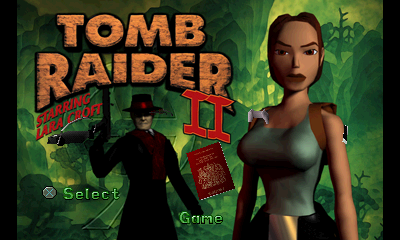 Tomb Raider II Title Screen
